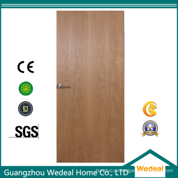 Personalice la puerta de madera compuesta interior sólida de alta calidad para las casas